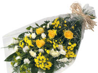 Yellow & White Bouquet – BQSYELLOWS