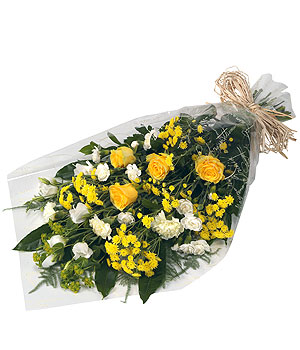 Yellow & White Bouquet – BQSYELLOWS