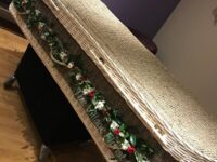 Spray Rose & Freesia Garland – Straight