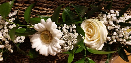 Rose & Germini Straight Garland - Image 2