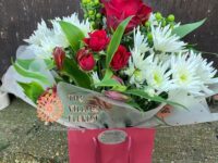 Red, White & Green Small Gift Bag