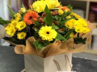 Yellow & Orange Small Gift Bag