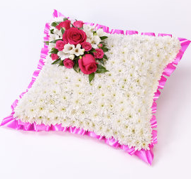 Based Ribbon Edge Cushion - CUS5