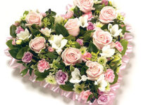 Loose Floral Heart - HEA1001