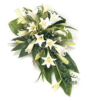 Yellow & Cream Single Ended Spray - SES1006 - Image 2