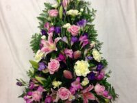 Rose, Lily & Freesia Single Ended Spray - SES7