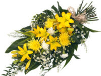 Yellow & White Tied Sheaf - SHEYELLOW