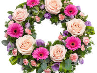 Pink & Lilac Wreath - TR13WRESF01