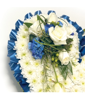 Based Floral Heart - HEA1018 - Image 2