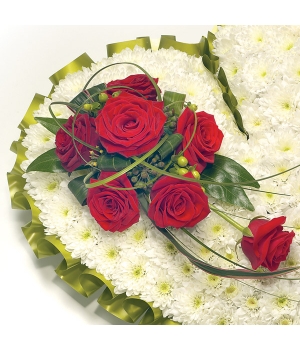 Based Floral Heart - HEA1018 - Image 5