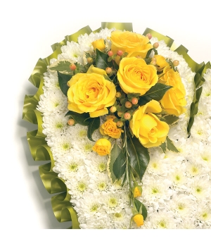 Based Floral Heart - HEA1018 - Image 6