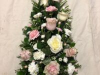 Pink & White Single Ended Spray - SP001