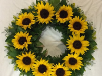 Sunflower Wreath - WRE16