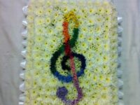 2D Treble Clef On Board