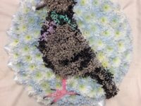 2D Pigeon on base