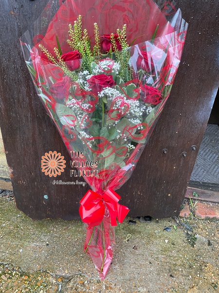12 Red Rose Bouquet