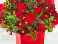Festive Florals Large Gift Bag